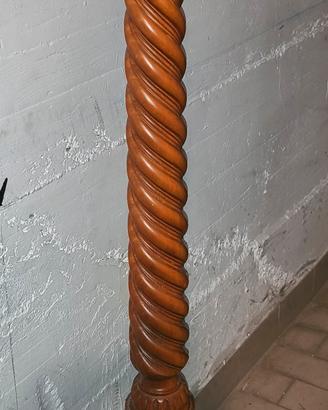 antica Colonna legno ritorto altezza 150 cm