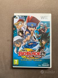 Gioco wii beyblade metal fusion