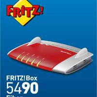 FRITZBox 5490 Fiber  Modem fibra ottica FTTH