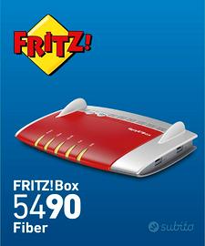 FRITZBox 5490 Fiber  Modem fibra ottica FTTH