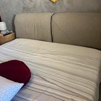 Letto fisso imbottito matrimonisle da 170 cm x 210