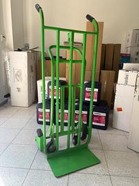 Carrello Manuale - Trasformabile da 2 a 4 Ruote -