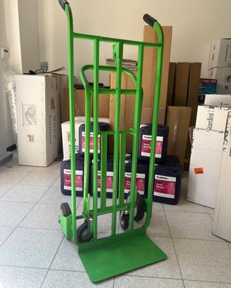 Carrello Manuale - Trasformabile da 2 a 4 Ruote -