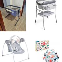 Next2Me, fasciatoio, dondolo, palestrina x neonato