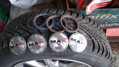 Cerchi MAK e gomme 4 stagioni