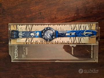 orologio vintage swatch scuba loomi 200 bzzz