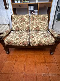 Divano 2 e 3 posti - vintage anni 80