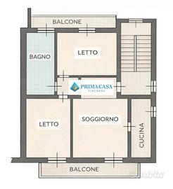 Rif.2460RA21669- appartamento trilocale