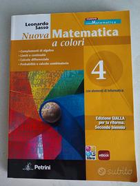 Nuova matematica a colori 4 edizione gialla 