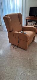 Poltrona relax a 2 motori
