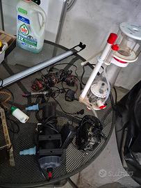 tecnica per acquario marino