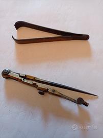 compasso e calibro vintage