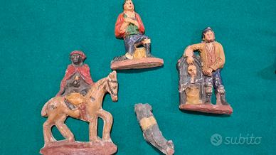 statue presepe in terracotta 