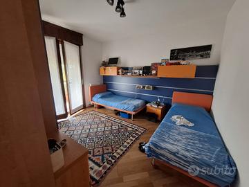 2 letti singoli 190x120 con materassi in memory