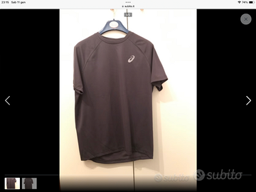 Asics maglie tecniche running tg M uomo