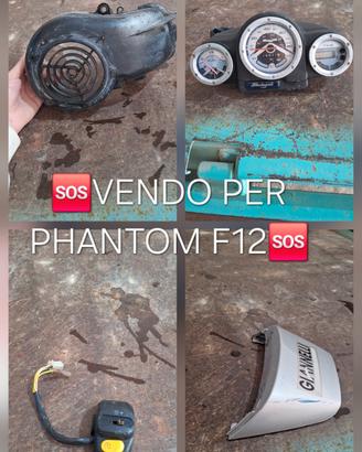 KIT CARENE E PEZZI VARI PHANTOM F12 MALAGUTI 