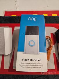 Kit Ring Video Doorbell + Campanello Chime