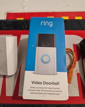 Kit Ring Video Doorbell + Campanello Chime
