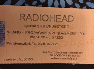 Radiohead - Cimelio Storico