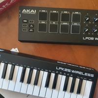 Akai lpk25 wireless midi controller tastiera