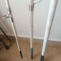  2 canne da pesca surf casting tubertini tecnofish