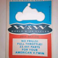 Ricambi moto catalogo W & W World Wide Cycles 2008