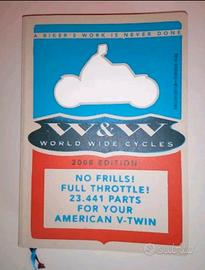 Ricambi moto catalogo W & W World Wide Cycles 2008