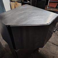 Pensile angolare Acciao inox