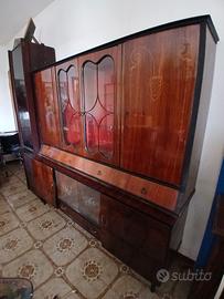 Credenza vetrina vintage anni 60 - 