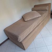 Letto artigianale imbottito