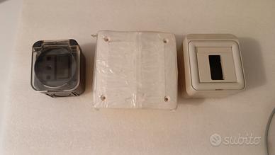 KIT B-TICINO 3PZ MATERIALE ELETTRICO VINTAGE