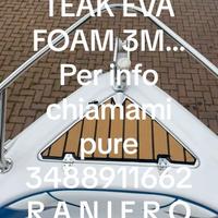 Teak eva foam 3M