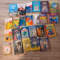 LOTTO LIBRI BAMBINI RAGAZZI + ROMANZI OLTRE 25 LIB