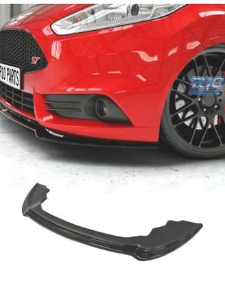 SPOILER LIP FORD FIESTA MK6 12-17 NERO LUCIDO