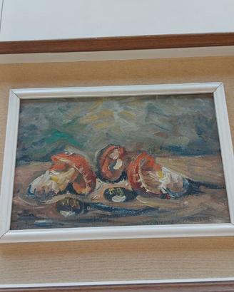 Quadro su tela pittore T. Pastorino 1920