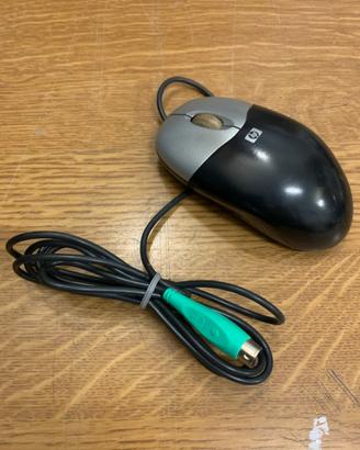 Mouse vintage HP con connettore PS/2