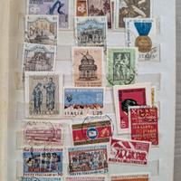collezione mista francobolli 
