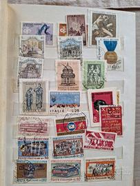 collezione mista francobolli 