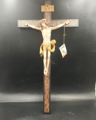 crocifisso in legno Bernardi wood art