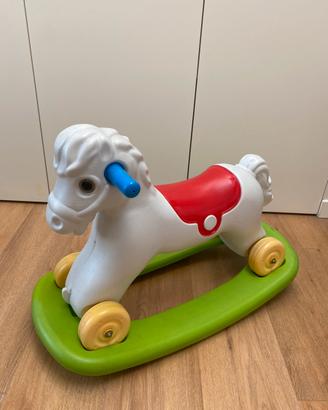 Fisher-Price cavallo a dondolo 2 in 1 per bambini