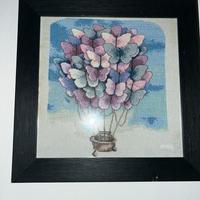 Punto croce con cornice