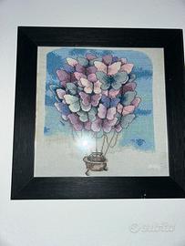 Punto croce con cornice