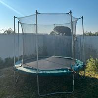 Tappeto elastico decathlon + copertura