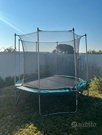 Tappeto elastico decathlon + copertura