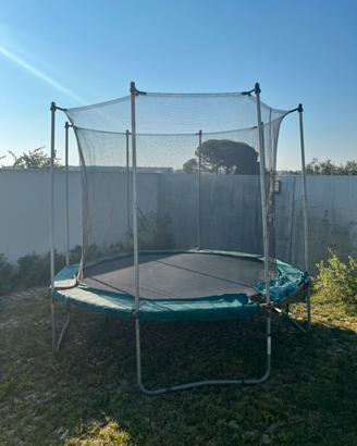 Tappeto elastico decathlon + copertura