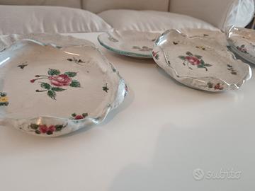 servizio piatti in ceramica "Albisola"