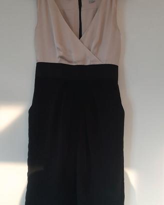 VESTITO DONNA H&M INCROCIATO CON DRAPPEGGIO