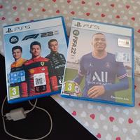 giochi ps5 FIFA e Formula 1