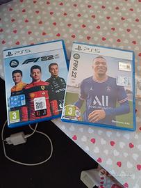 giochi ps5 FIFA e Formula 1