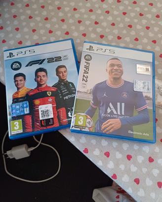 giochi ps5 FIFA e Formula 1